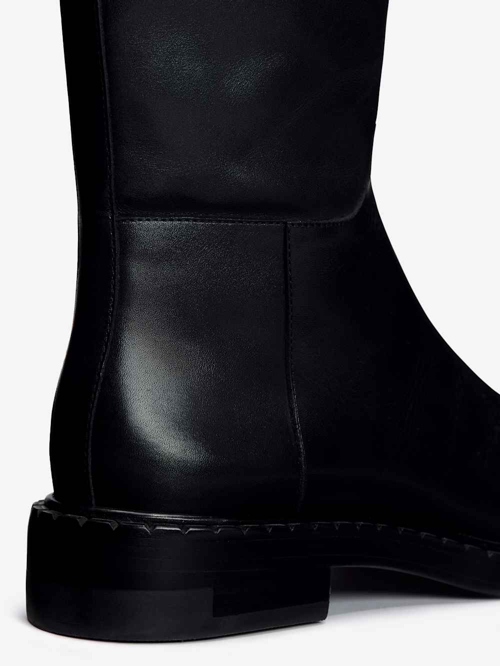 Reformation Nancy Knee Boot - Black Leather