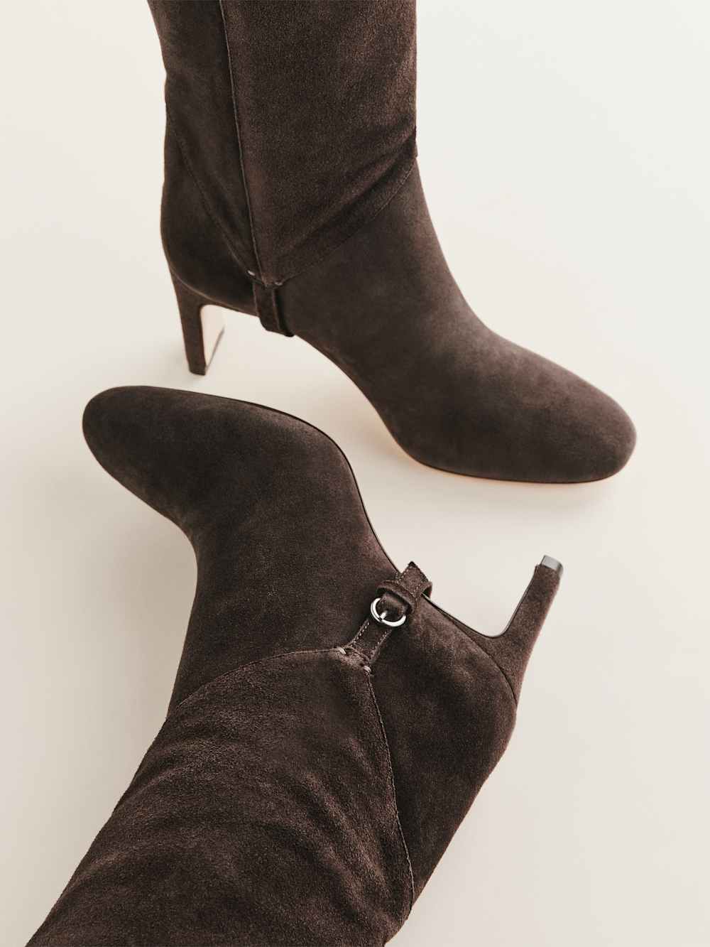 Reformation Gaelle Knee Boot - Boss Suede