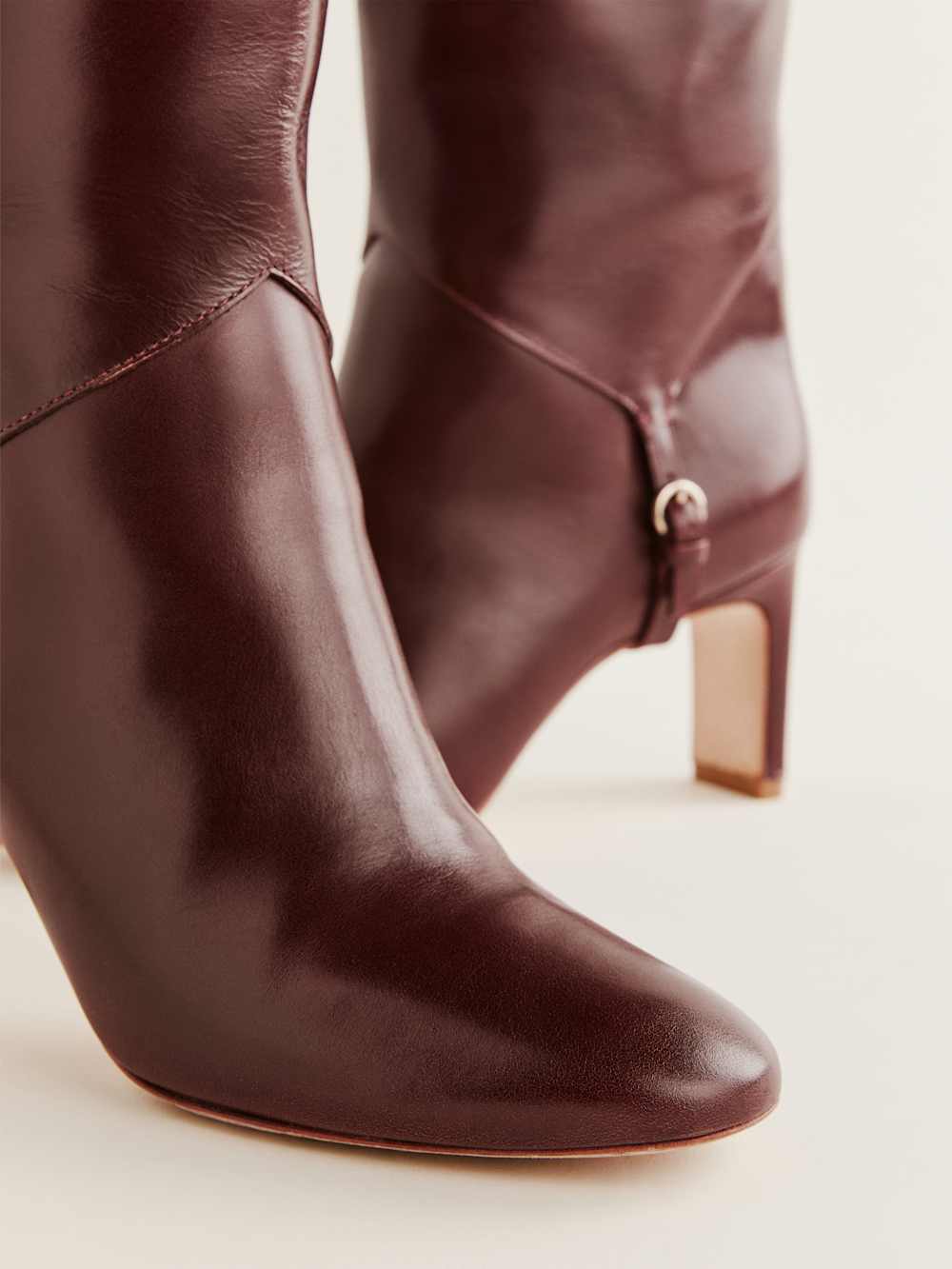 Reformation Gaelle Knee Boot - Ruby