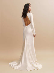 Reformation Adwen Silk Dress - Ivory