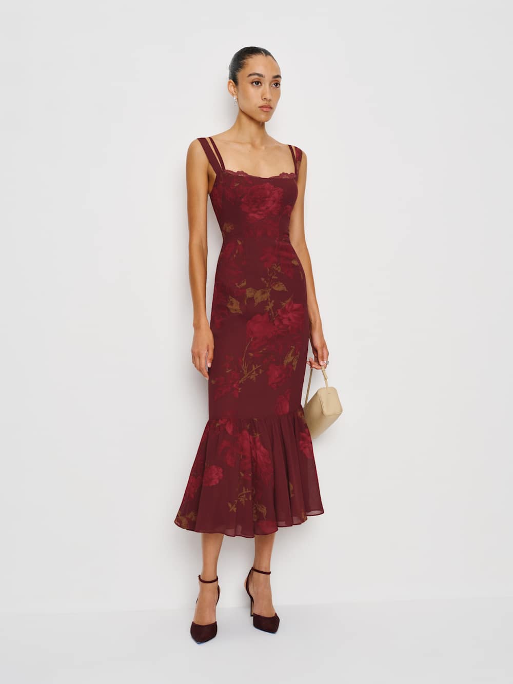 Reformation Irisa Dress - Barcelona Border