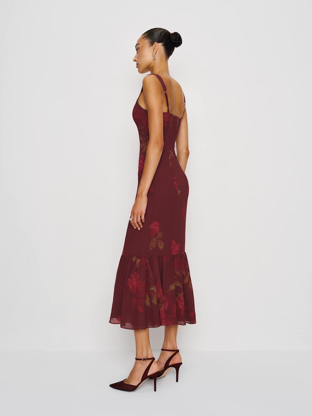 Reformation Irisa Dress - Barcelona Border