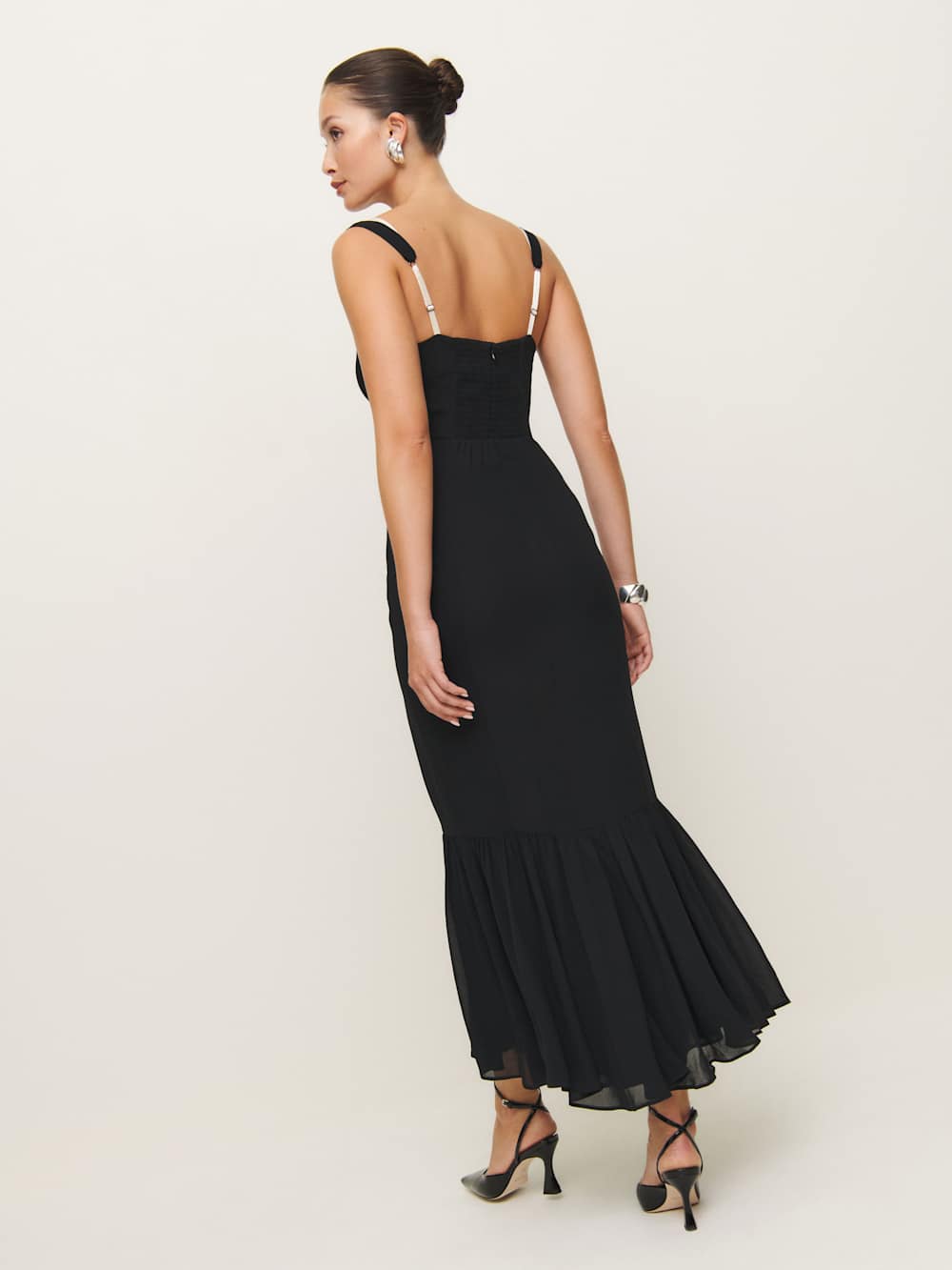 Reformation Irisa Dress - Black