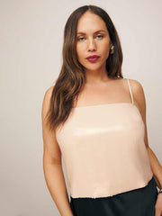 Reformation Jovelle Top Es - Blush
