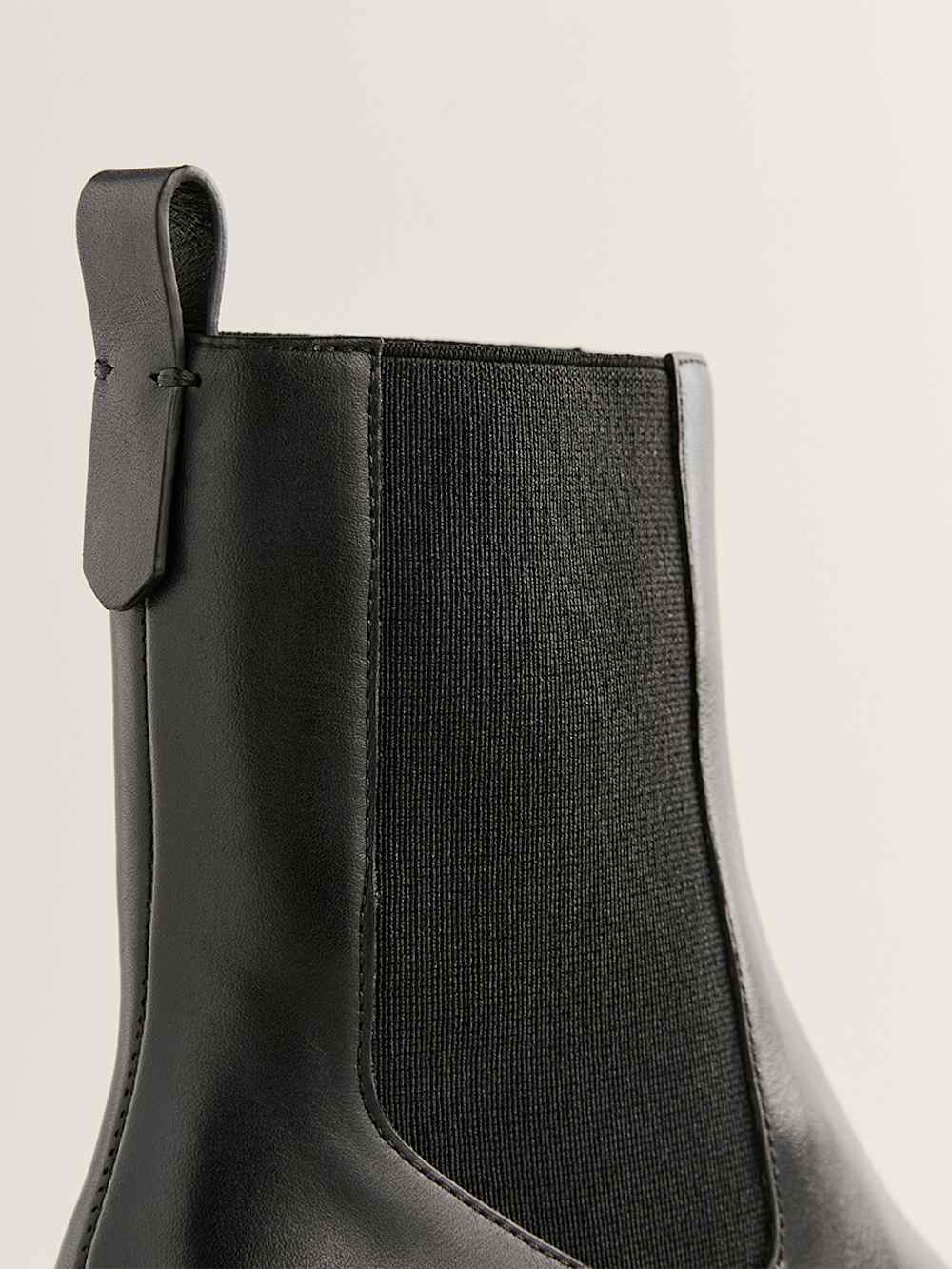 Reformation Roberta Ankle Boot - Black Leather