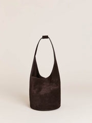 Reformation Small Silvana Bucket Bag - Boss Suede