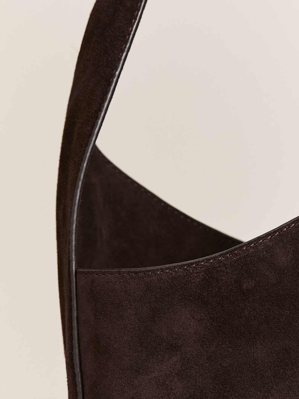 Reformation Small Silvana Bucket Bag - Boss Suede
