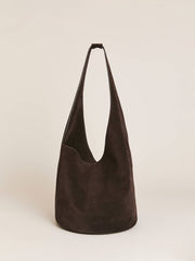 Reformation Medium Silvana Bucket Bag - Boss Suede