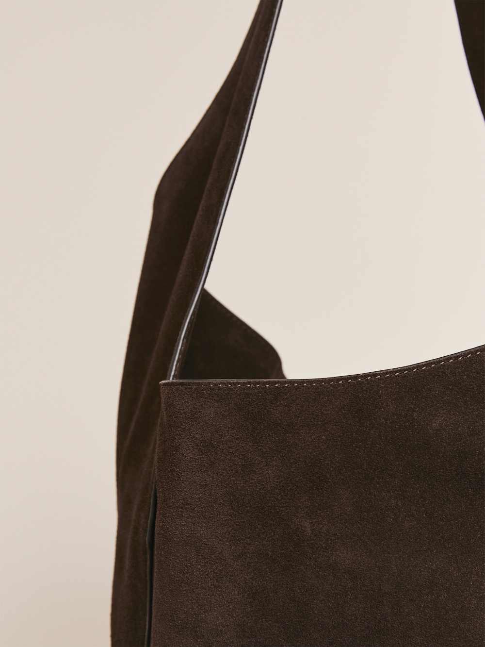 Reformation Medium Silvana Bucket Bag - Boss Suede