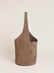 Reformation Medium Silvana Bucket Bag - Farro Suede