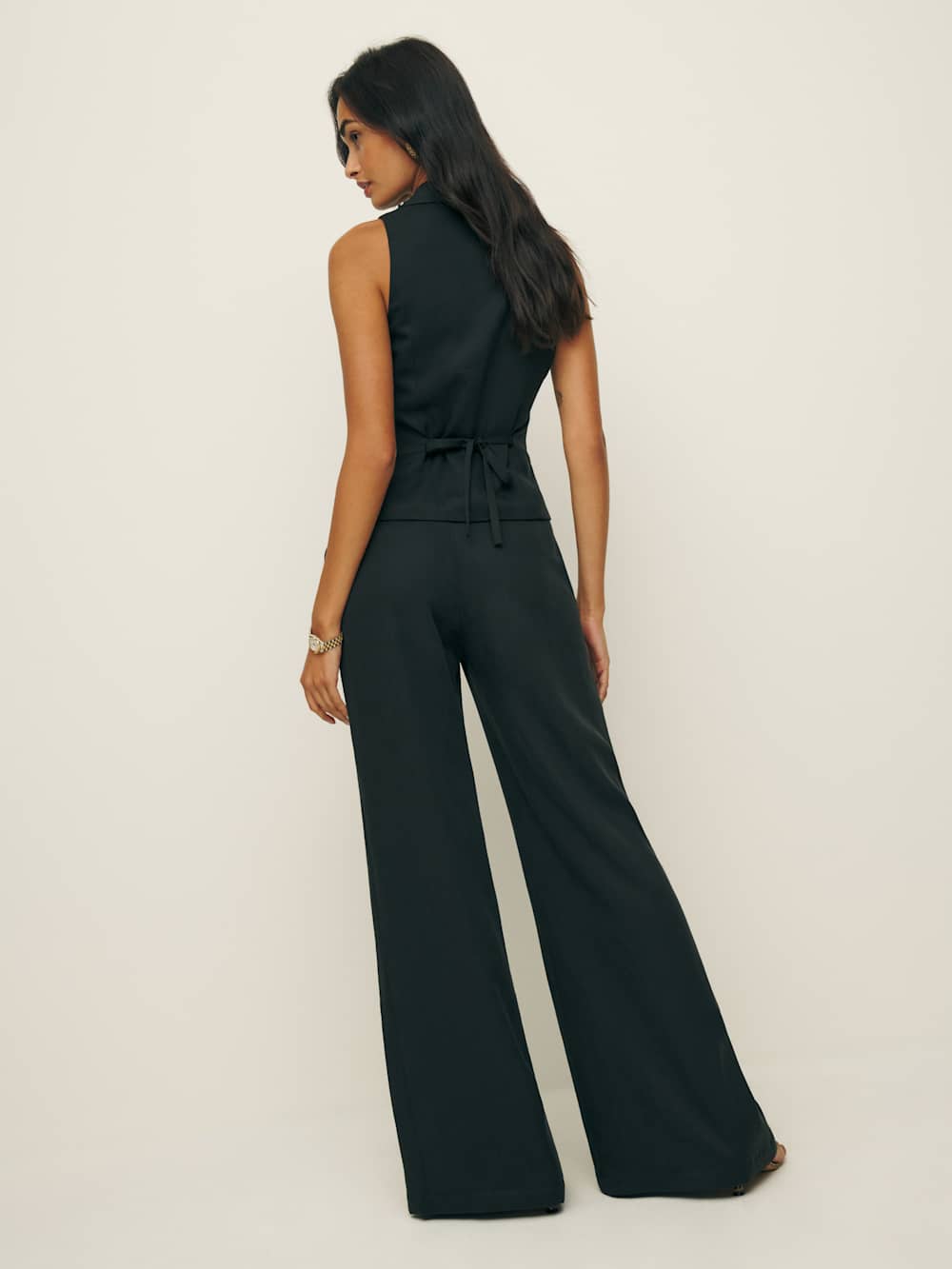 Reformation Taryn Two Piece - Black