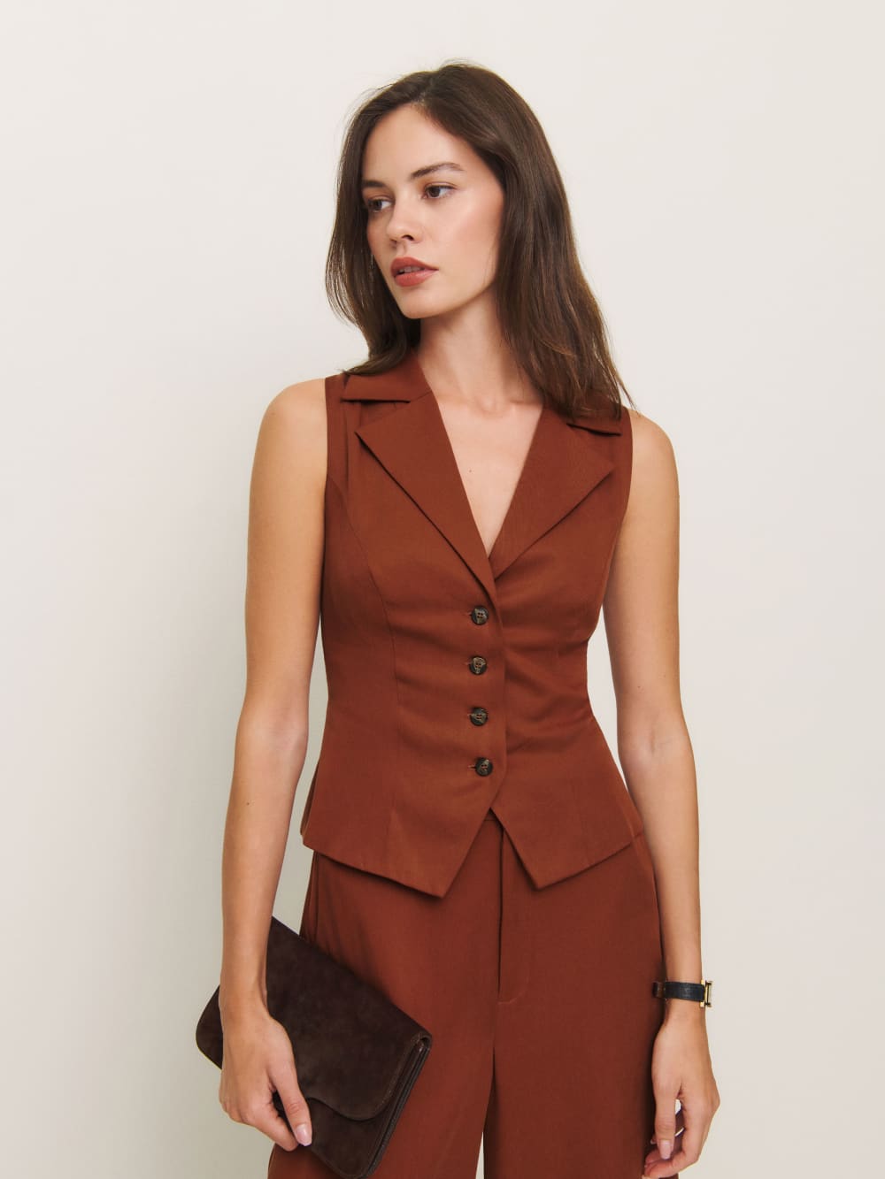 Reformation Taryn Two Piece - Fig Jam