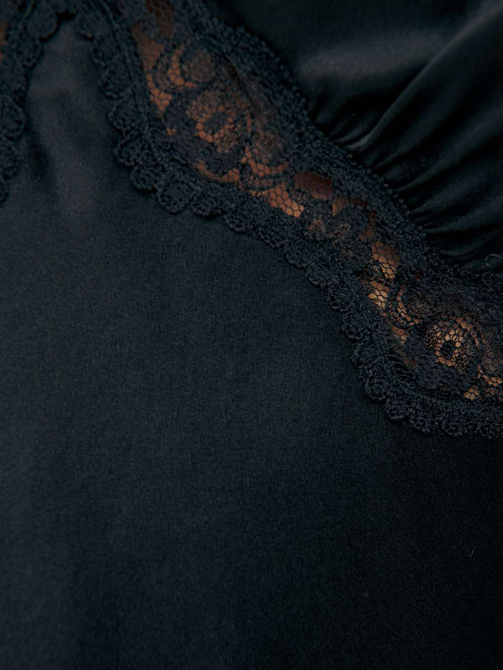 Reformation Monica Silk Top - Black