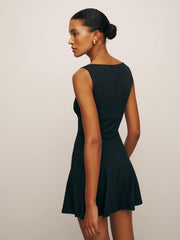 Reformation Mayve Knit Dress - Black
