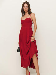 Reformation Jaelyn Dress - Sangre