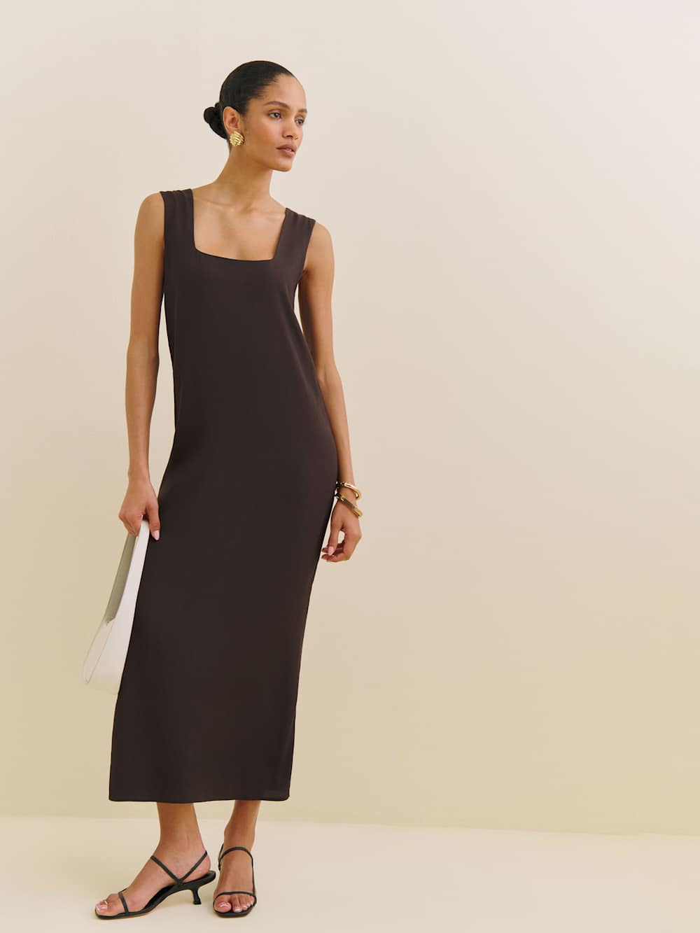 Reformation Vea Dress - Mole