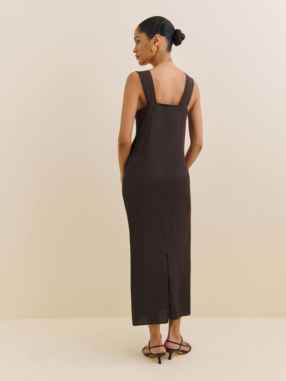 Reformation Vea Dress - Mole