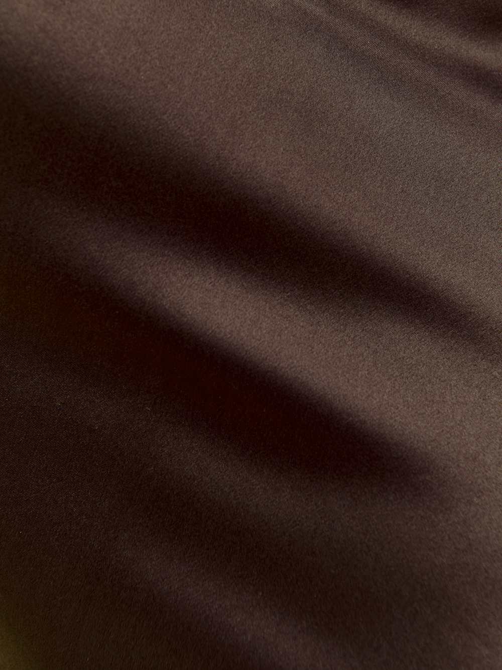 Reformation Oren Silk Dress - Black Bean