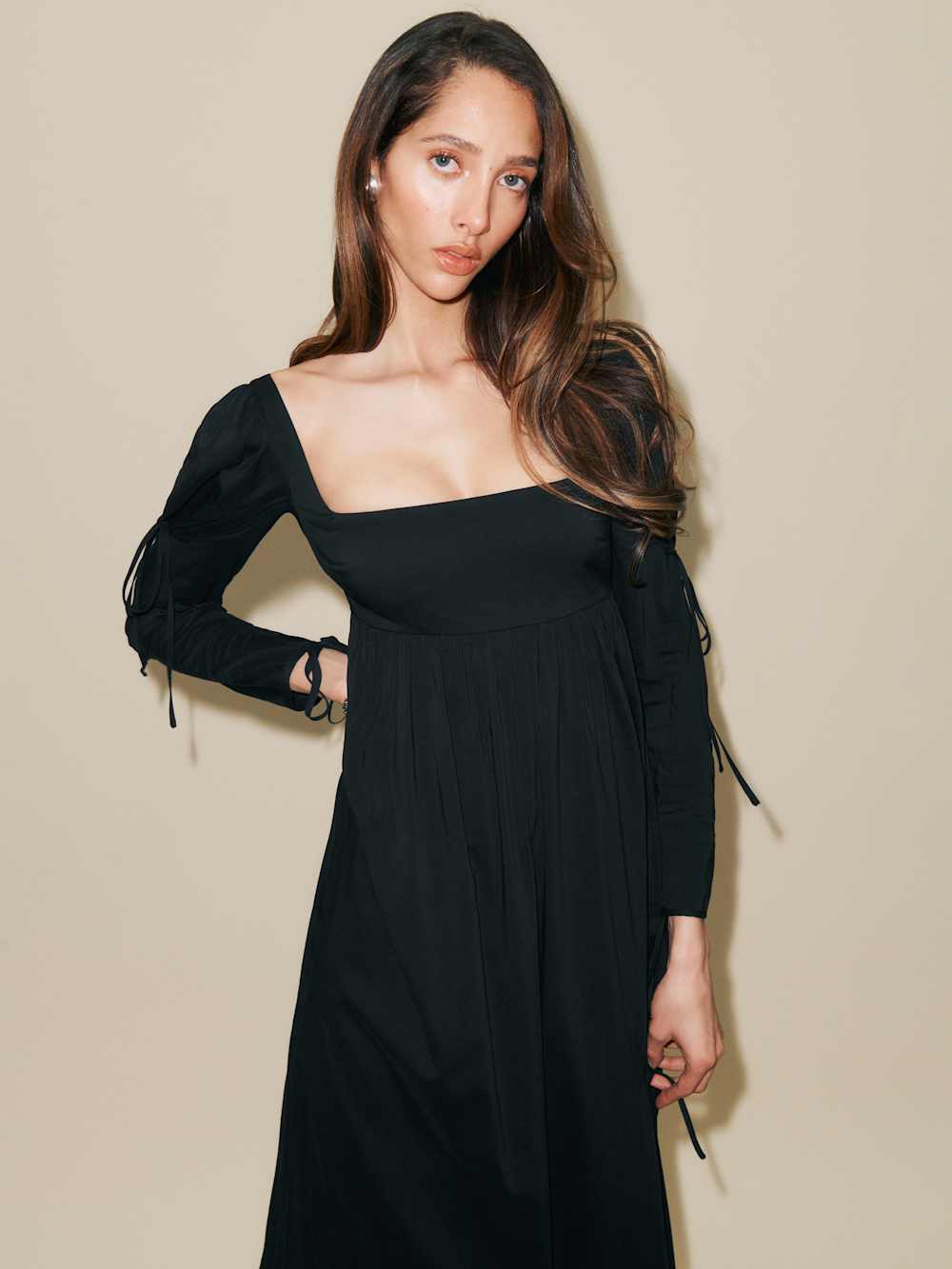 Reformation Rhea Dress - Black