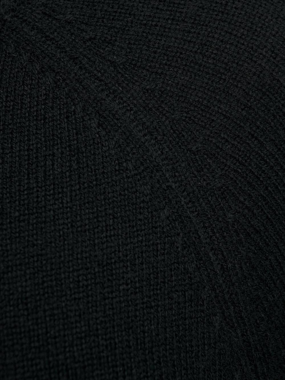Reformation Tate Regenerative Wool Sweater Dress - Black