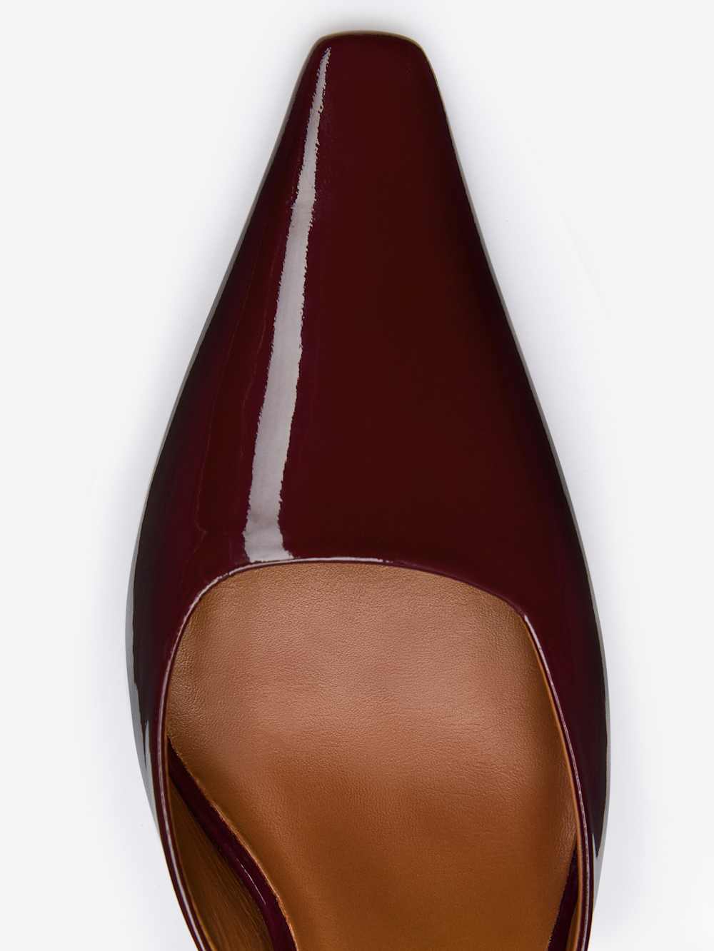 Reformation Natasha Pump - Wine Patent