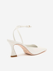 Reformation Natasha Pump - White Patent