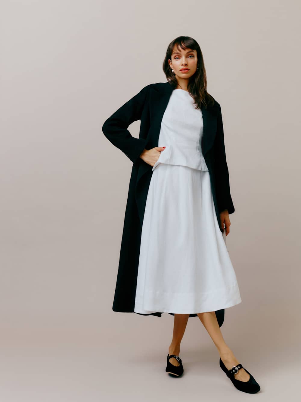 Reformation Moya Linen Two Piece - White