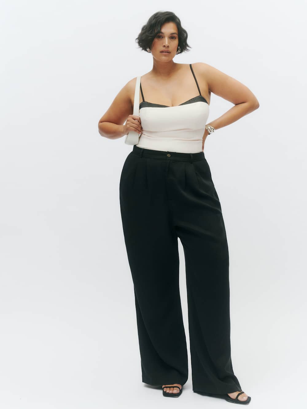 Reformation Melanie Top Es - Ivory