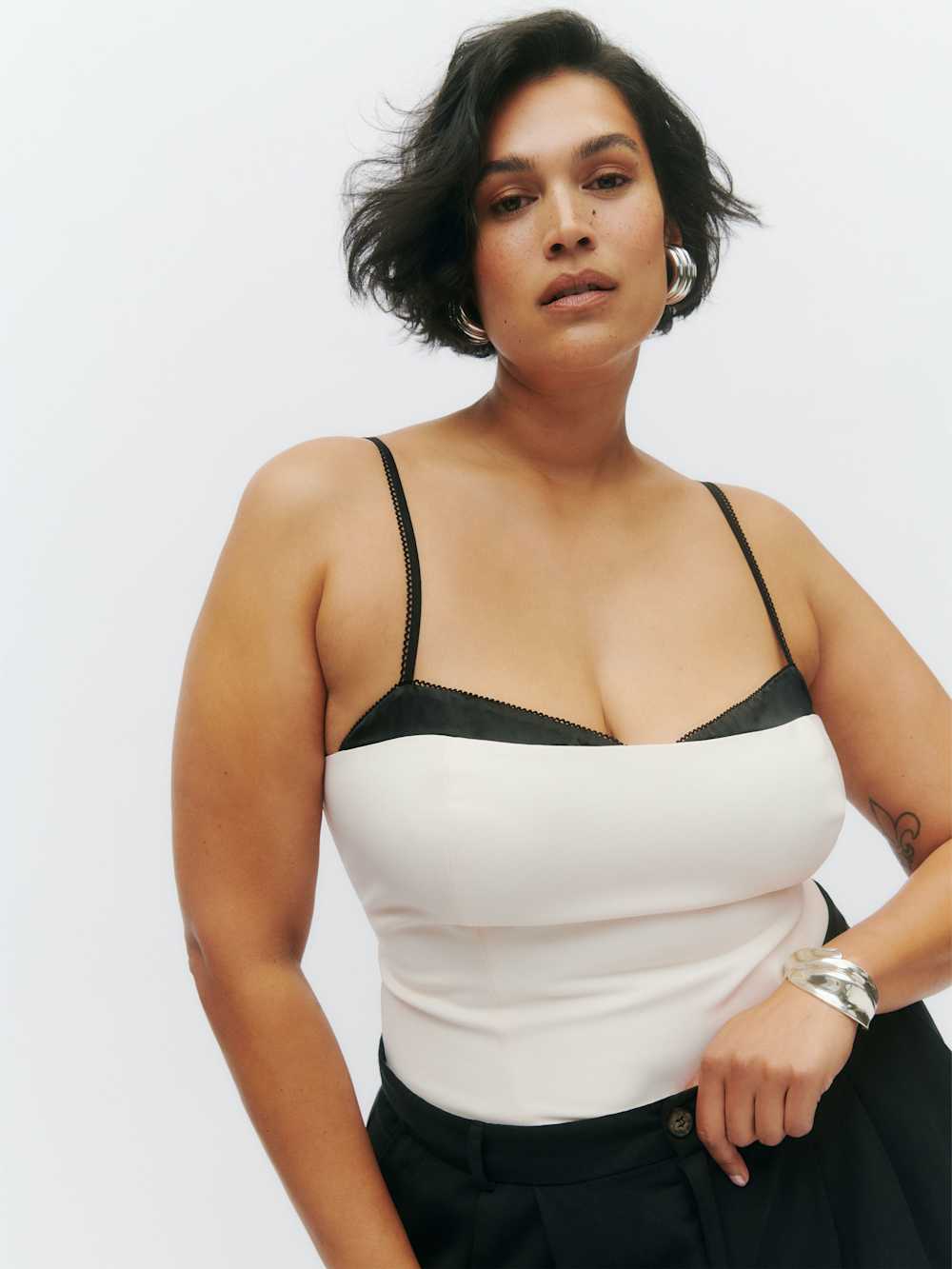 Reformation Melanie Top Es - Ivory