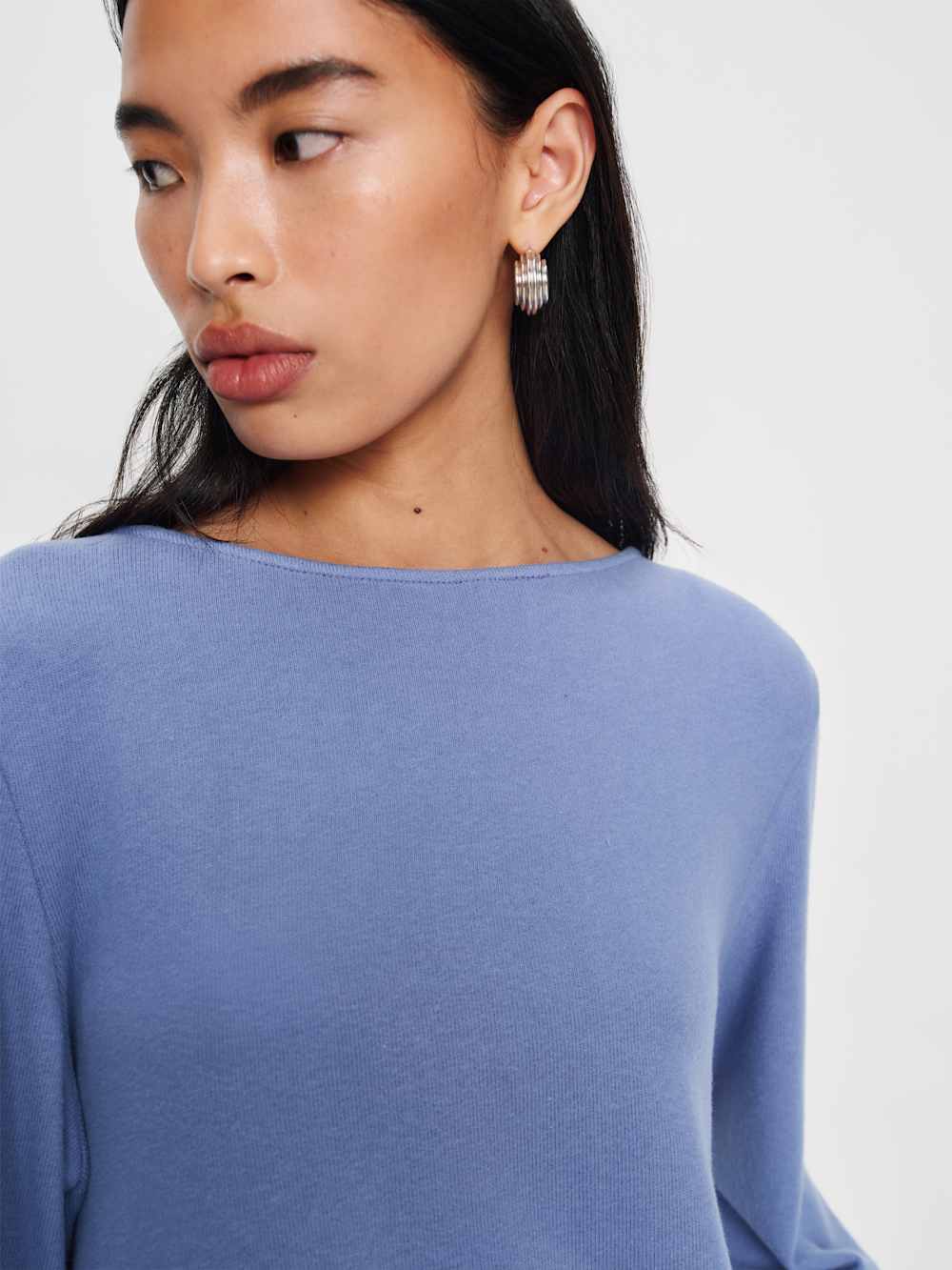 Reformation Eternity Knit Top - Neptune Blue