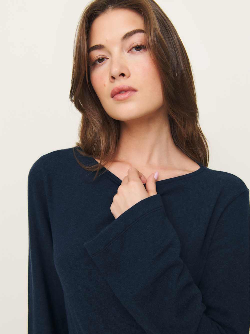 Reformation Eternity Knit Top - Midnight