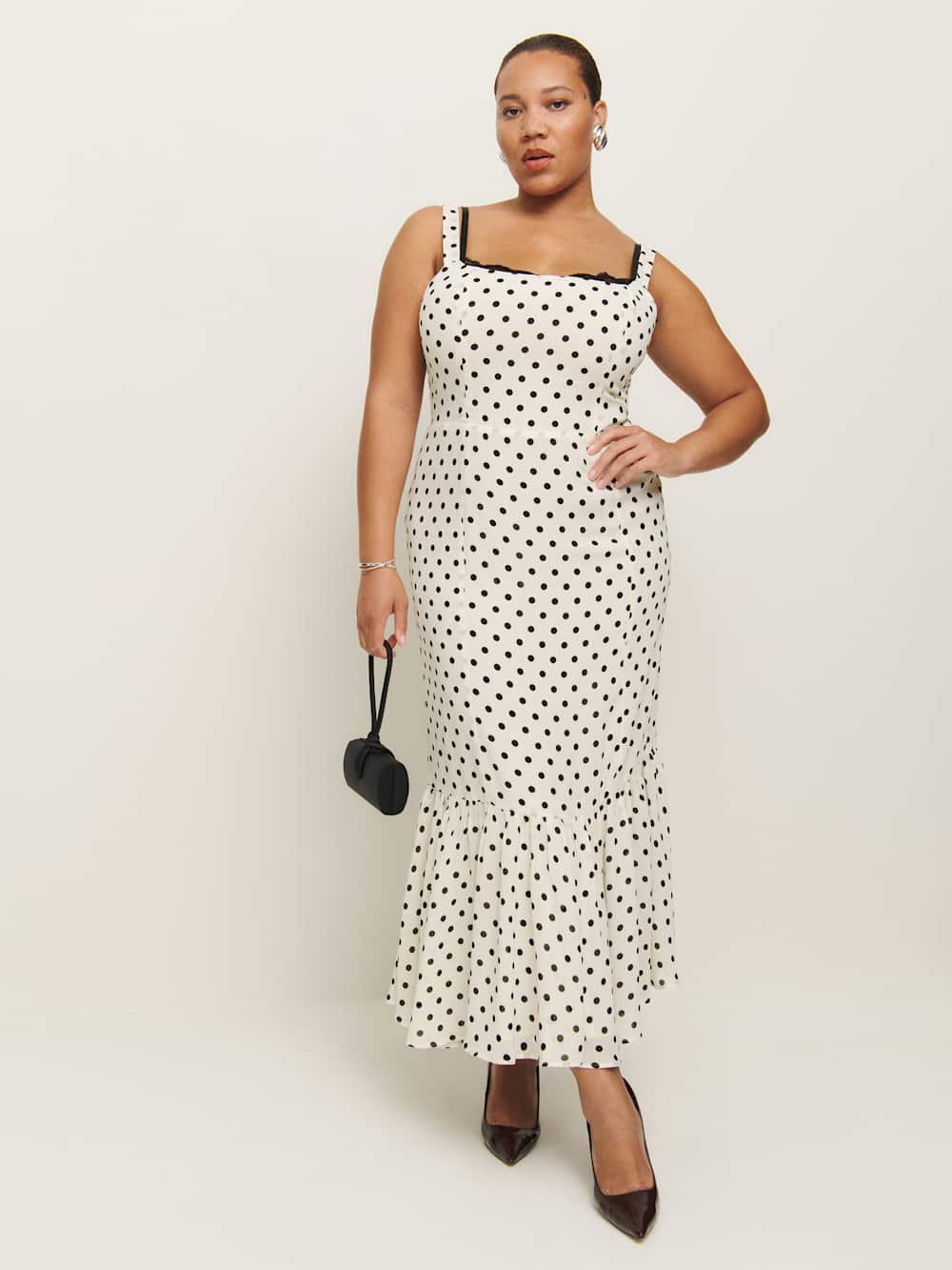 Reformation Irisa Dress Es - Portofino