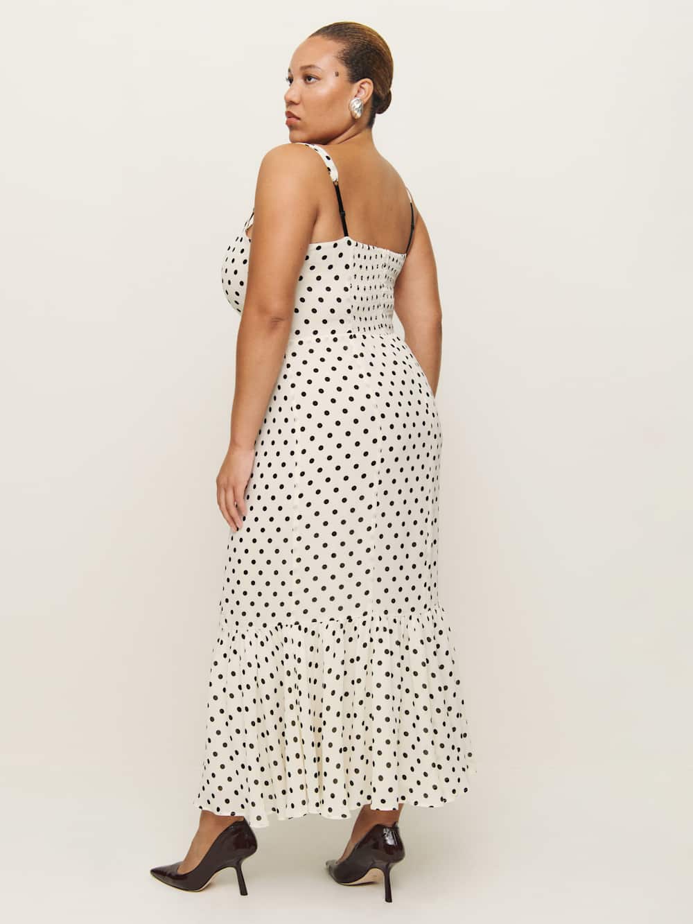 Reformation Irisa Dress Es - Portofino