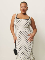 Reformation Irisa Dress Es - Portofino