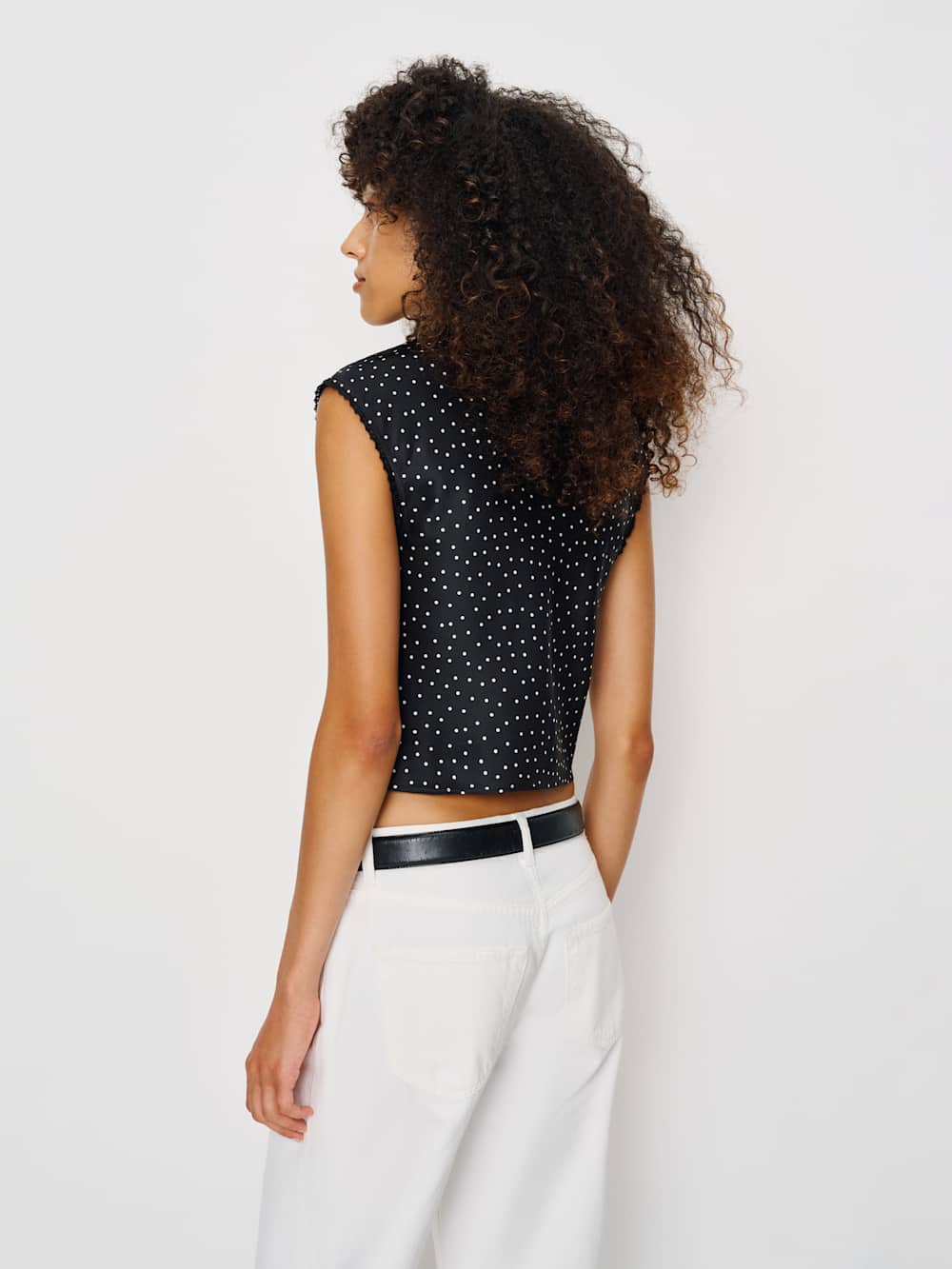 Reformation Cherry Silk Top - Selene