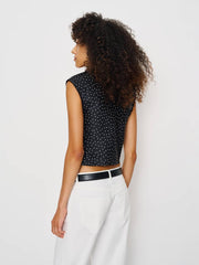 Reformation Cherry Silk Top - Selene
