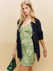 Reformation Petites Calix Dress - Mento