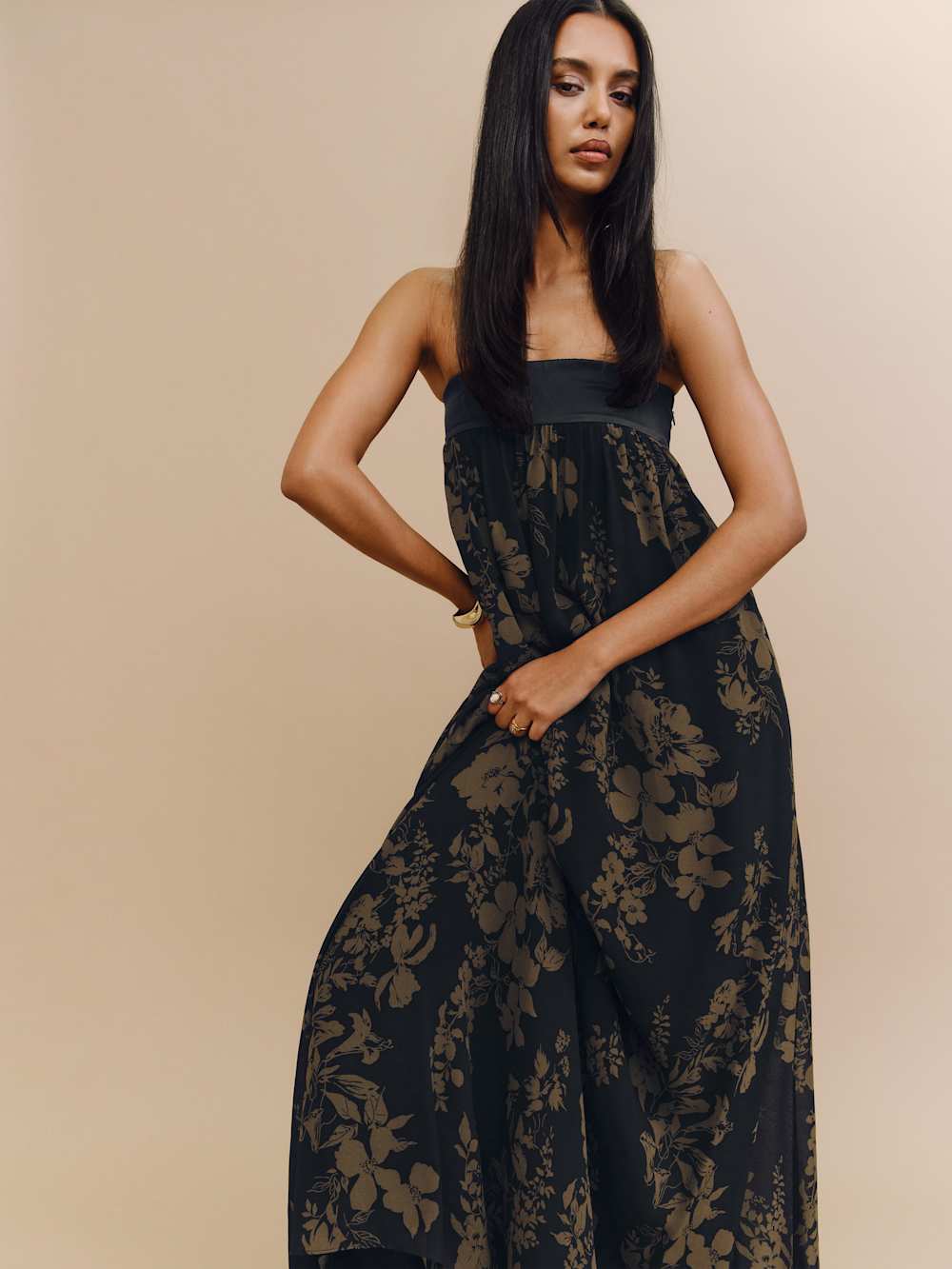Reformation Maribelle Dress - Night Garden