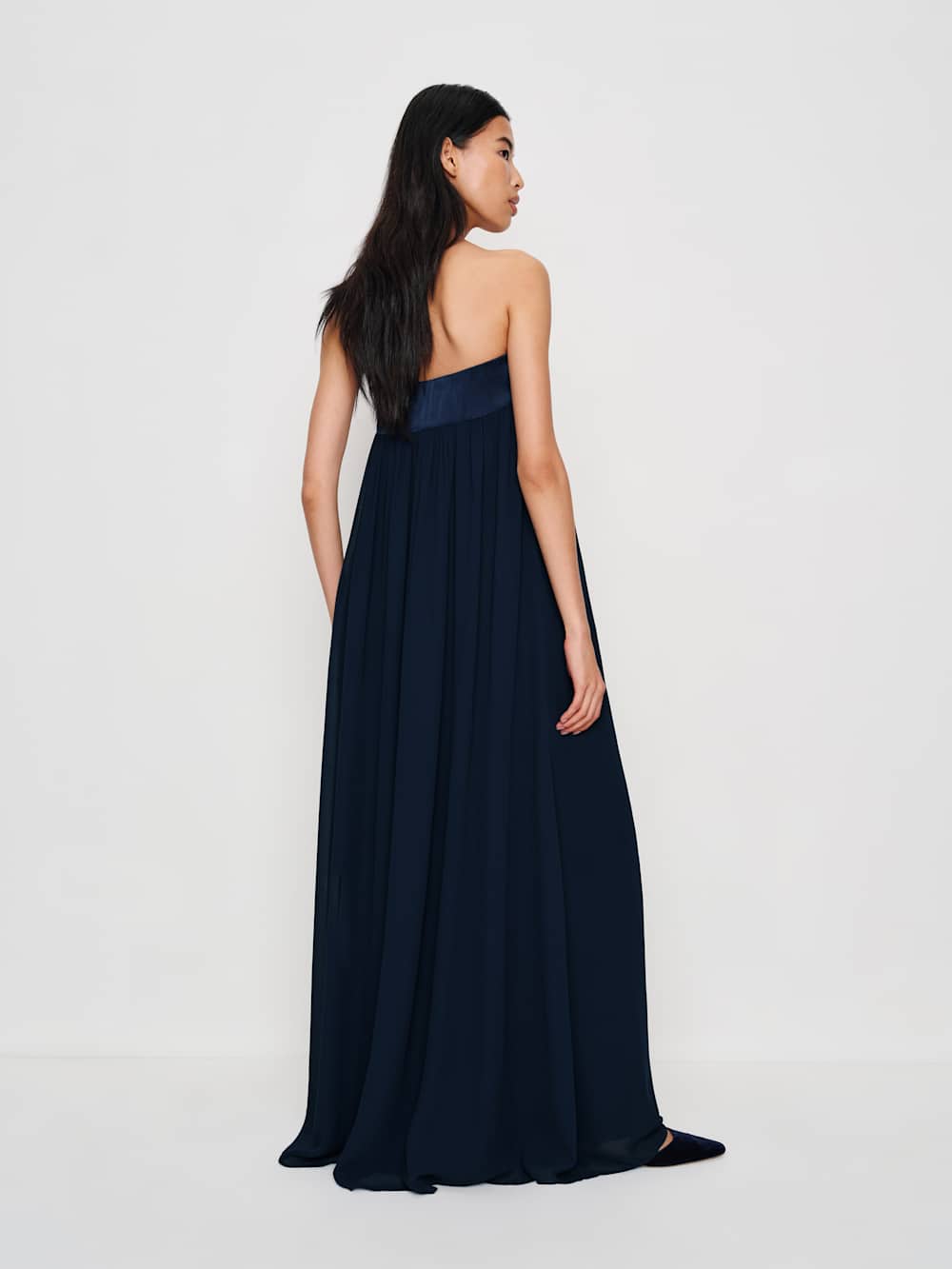 Reformation Maribelle Dress - Navy