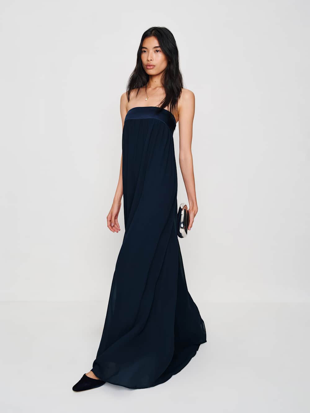 Reformation Maribelle Dress - Navy