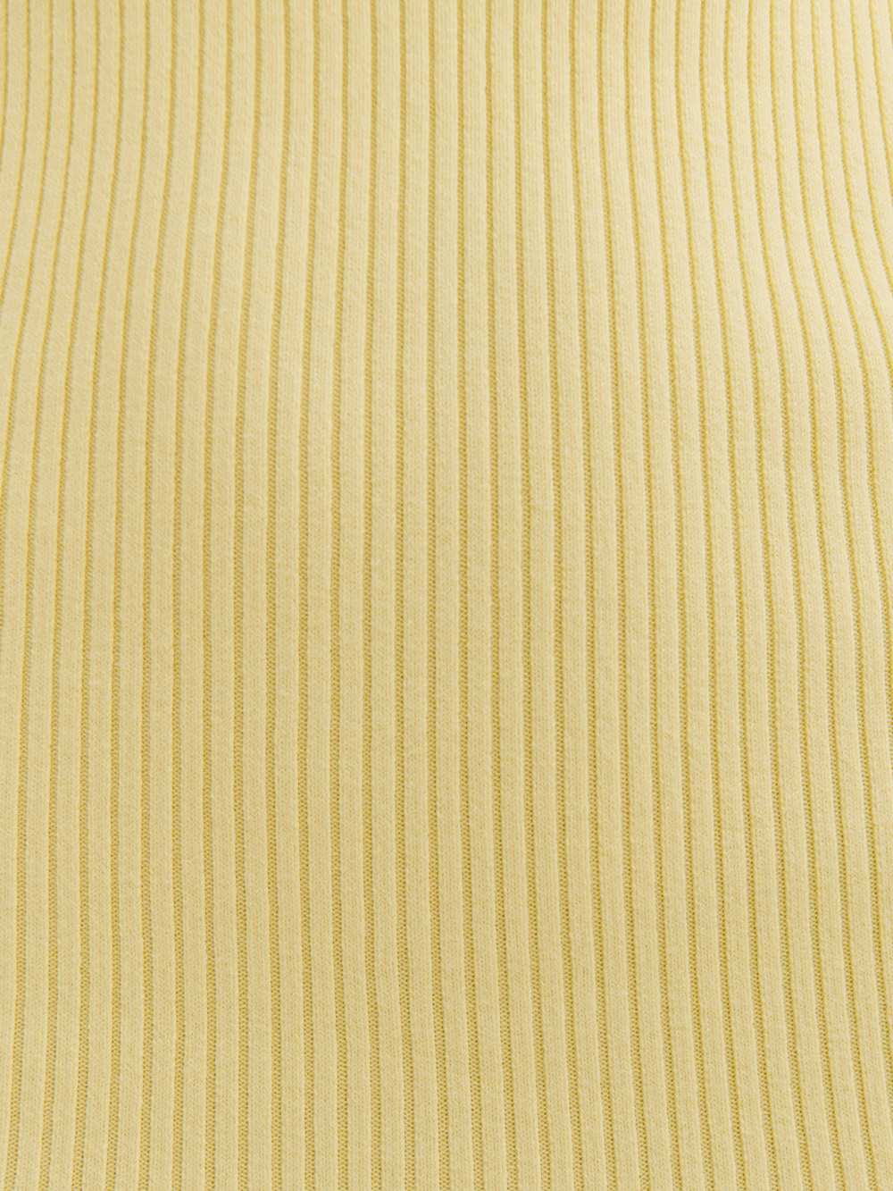 Reformation Dahlia Cotton Sweater Dress - Pineapple