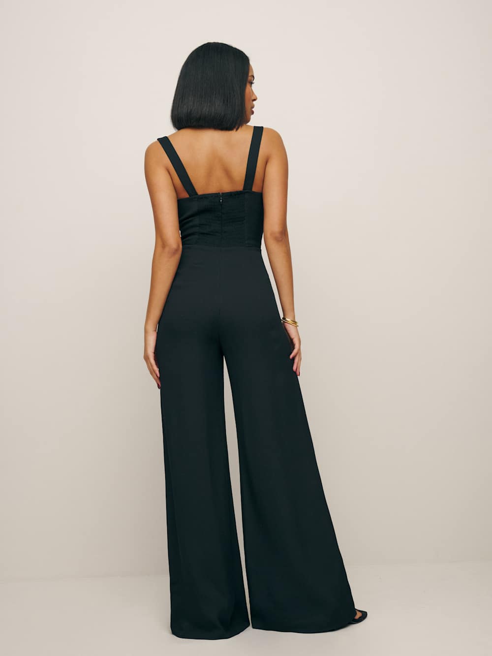Reformation Kallie Jumpsuit - Black