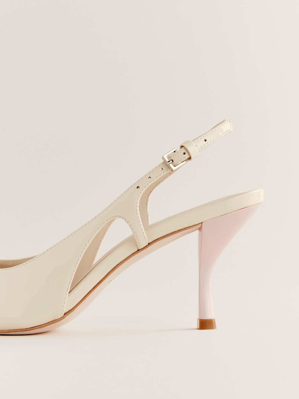Reformation Noreen Slingback Pump - Almond Alabaster