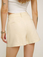 Reformation Alex Linen Short - Sugar
