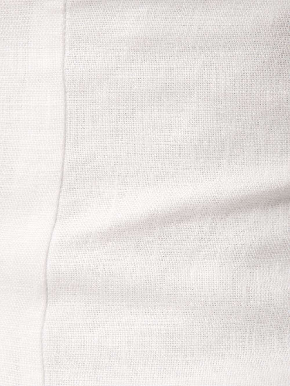 Reformation Malika Linen Top - White