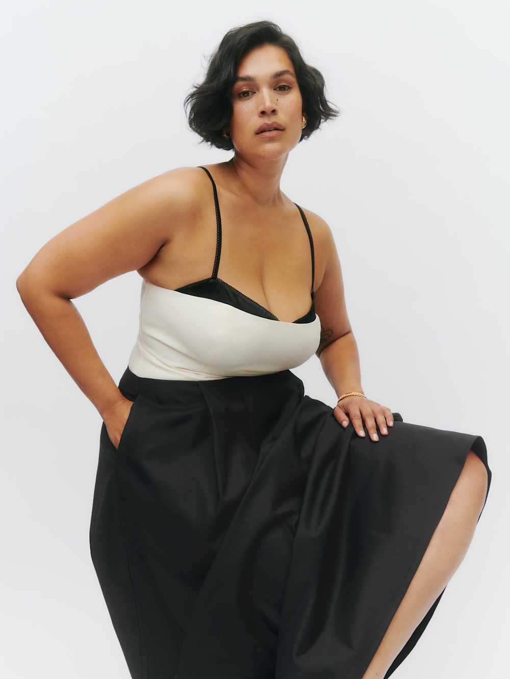 Reformation Lucy Skirt Es - Black