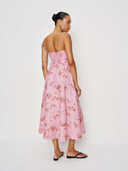 Reformation Monette Linen Dress - Secret