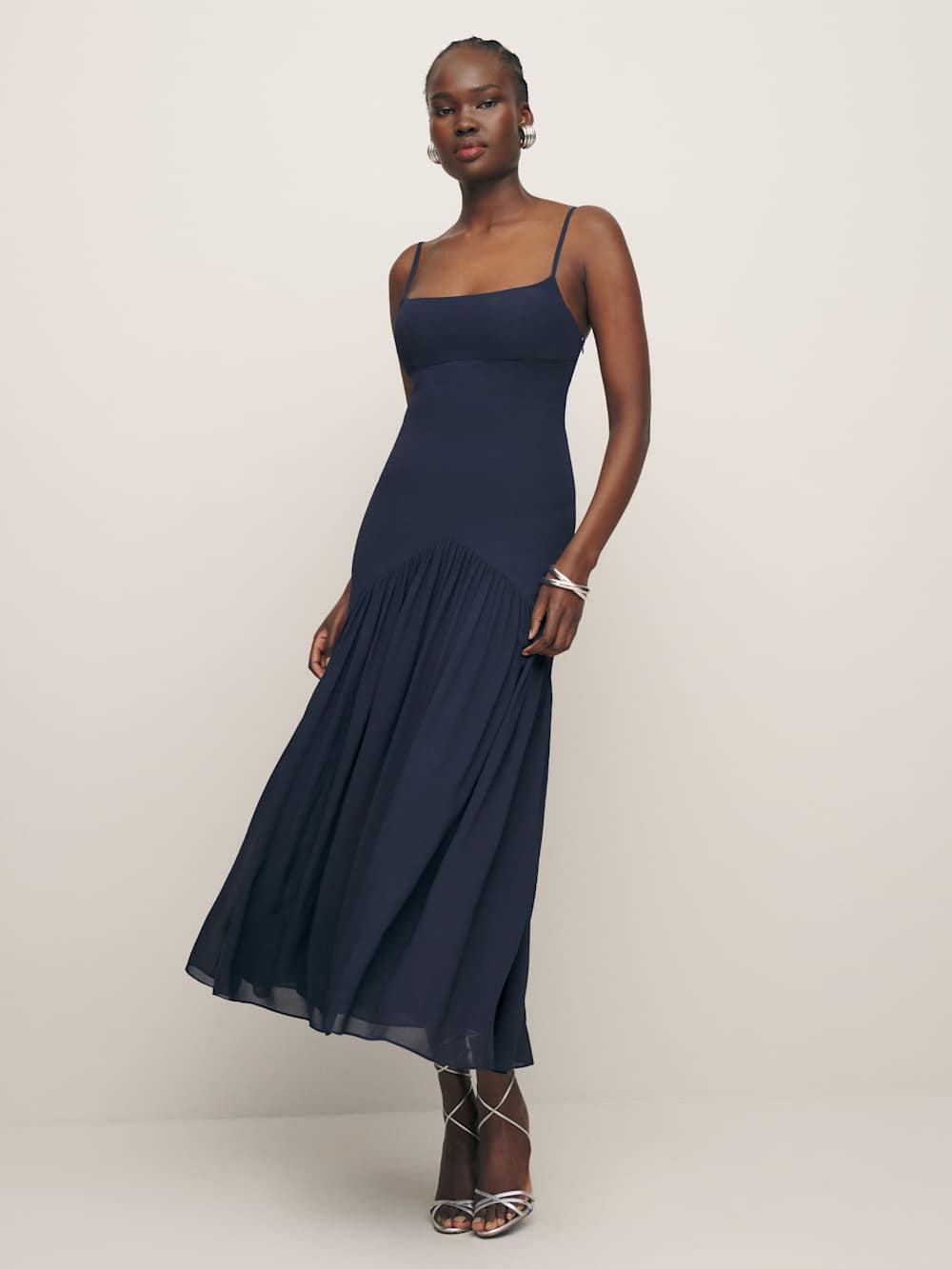 Reformation Catana Dress - Navy