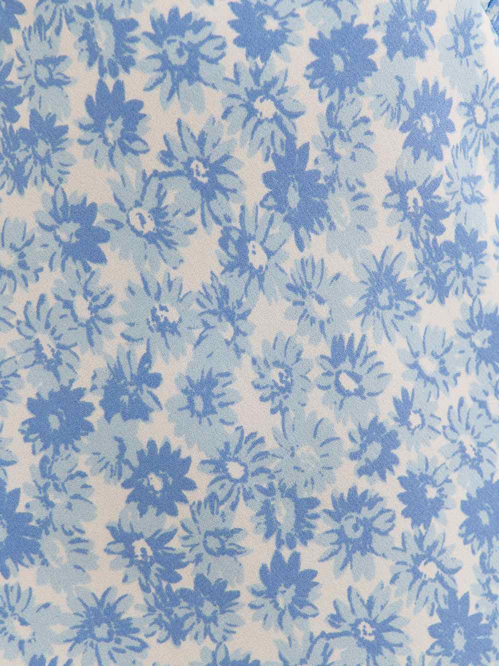 Reformation Suzette Dress - Blue Daisy