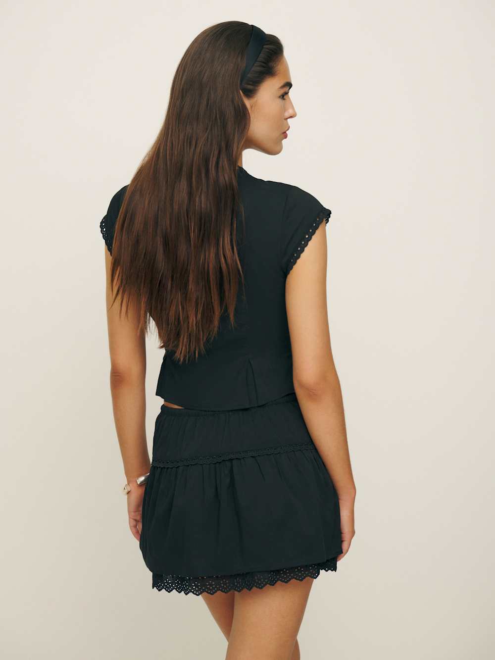 Reformation Valetta Two Piece - Black